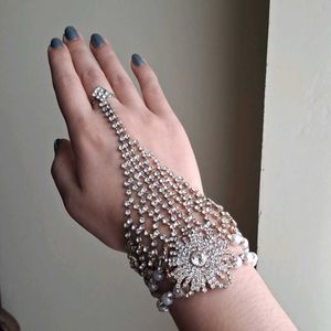 Stunning Hand Harness Ring