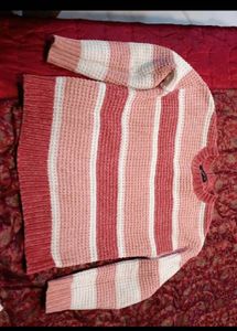 Cozy Striped Knit Sweater