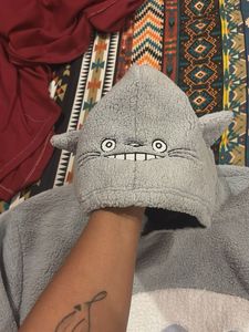 Cozy Totoro Fleece Hooded Jacket