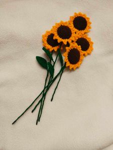crochet sunflower 🌻
