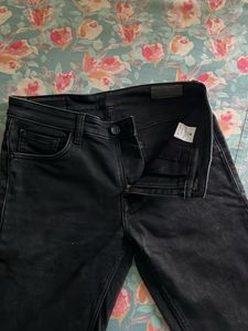 Turtle Black Denim Jeans