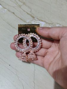 Rose Gold Stud Earning