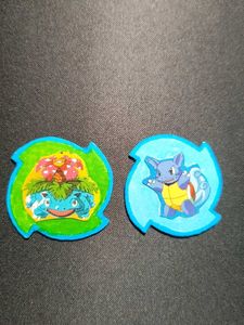 Handmade Pokemon Twisters Venusaur & Wartortle