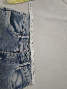 Kids Light Wash Cargo Jeans