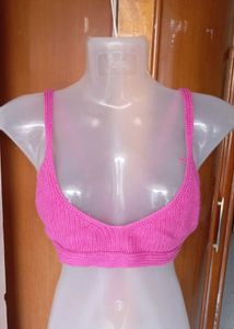 Crochet Knit Bikini Top