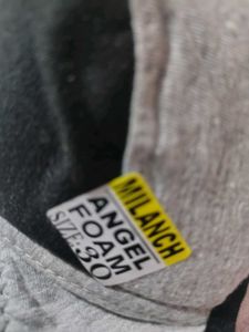 Comfortable Grey &amp; Black Bra 30B