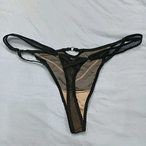 ♥️ Black Lace Thong Panty