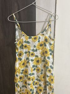 Sunflower Print Sundress