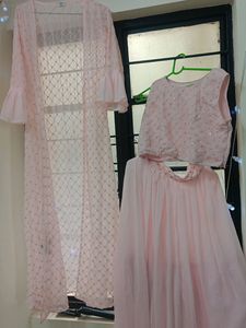 Pink 3 Piece Festive Dress