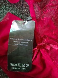S size Red Lace Teddy Lingerie