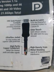 ACCELL display Port Cable