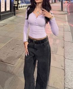 lavender slim fitted full sleeves top