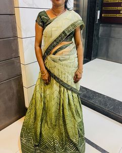 Branded Designer Lehenga And Saree 2 In One