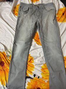 US POLO- Men's Grey Slim Fit Jeans