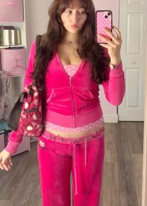 Hot Pink Tracksuit for a diva.