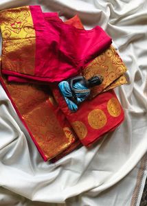 Elegant Silk Saree with Blouse