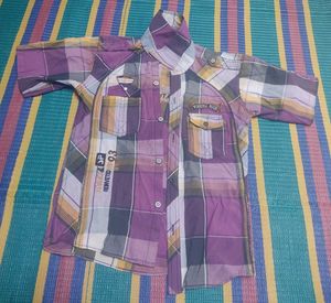 Stylish Plaid Short Sleeve Shirt