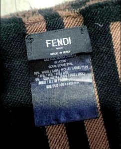 FENDI original monogram scarf/stole