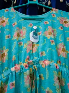 Floral Print Mini Dress