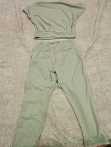 Sage Green Two-Piece Set