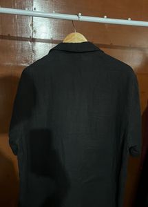 Men's Black Short Sleeve Shirt