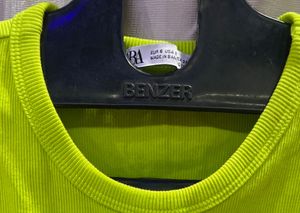 Zara Neon Green Tank Top