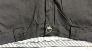 Korean Made Slim Fit Black Trousers