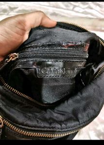 Stylish Quilted Black Shoulder Bag