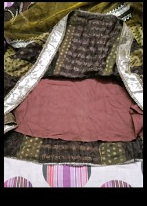 Banarasi Kalidar Lehnga With Net Duppta