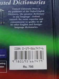 Compact Oxford Dictionary &amp; Thesaurus