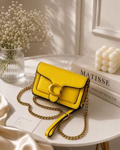 Coach Vibrant Yellow Crossbody Bag
