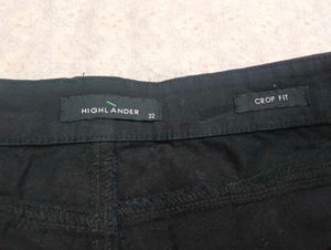 HIGHLANDER Black Cargo Pants💢