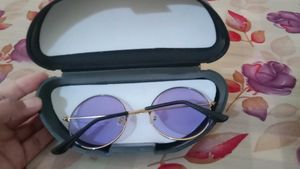 Round Gold Sunglasses