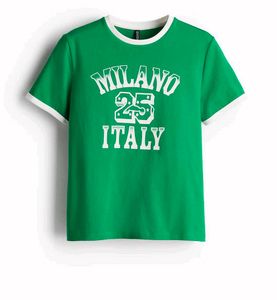Green Milano Italy H&M T-Shirt