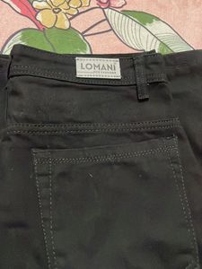 lomani black jeans