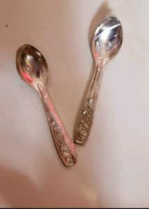 Silver Bowl &amp; Spoon Set (New)