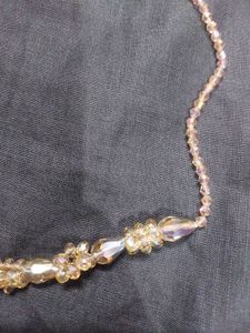 Elegant Crystal Flower Necklace