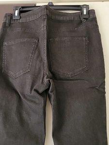 Stylish Distressed Black Jeans