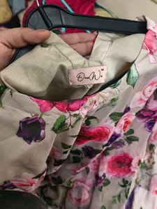 Vibrant Floral Print Blouse