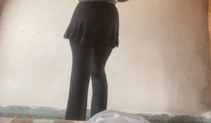 Black Flared Pants