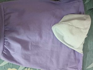 Lavender Colour Hoodie