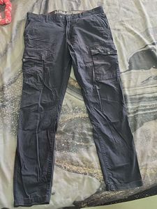 Men's Navy Blue Cargo Pants