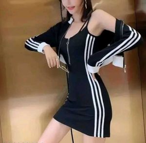 Black Dress with Jacket