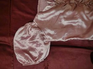 Silky Puff Sleeve Top