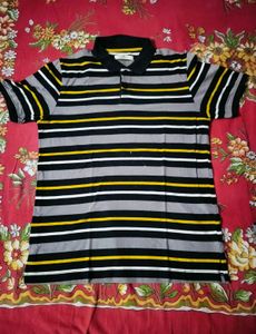 Men's Striped Polo T-Shirts (Set of 3)
