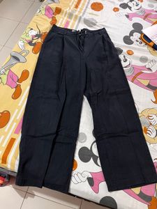 Classic Navy Wide Leg Pants