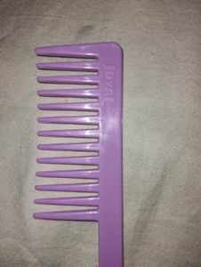 Lavender Wide Tooth Comb