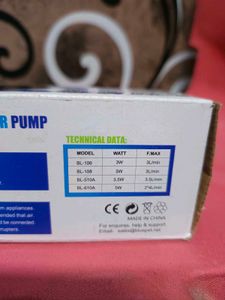 Aquarium Air Pump Kit - Black Colour