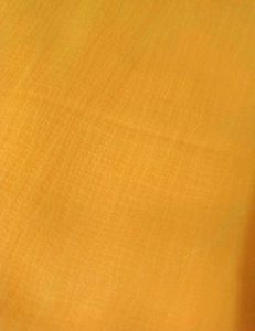 Vibrant Yellow Chiffon Saree