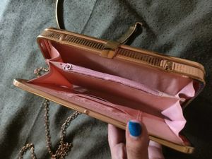 Sparkling Rose Gold Clutch Bag